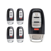 Lots of 5 Remote Car Key Fob Replacement for Audi IYZFBSB802 fits 2013 2014 2015 2016 A6 A7 A8 Without Comfort Access